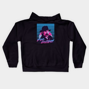 Retro Doc Holliday Kids Hoodie